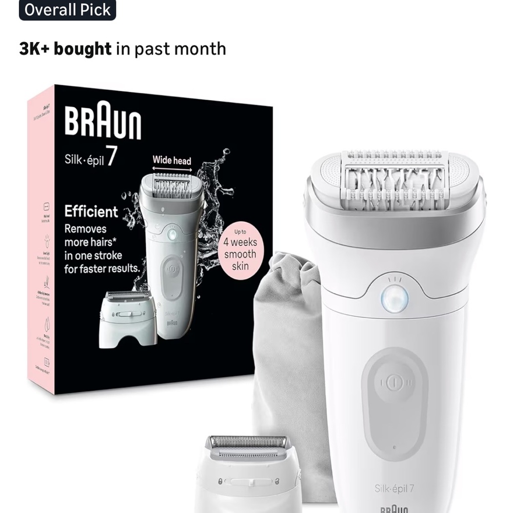 Silk-épil 7 White Epilator